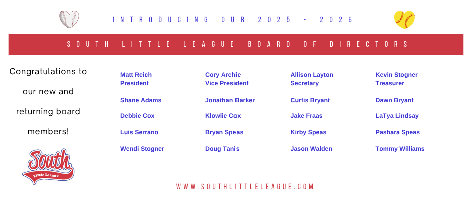 Introducing 2025 - 2026 Board of Directors